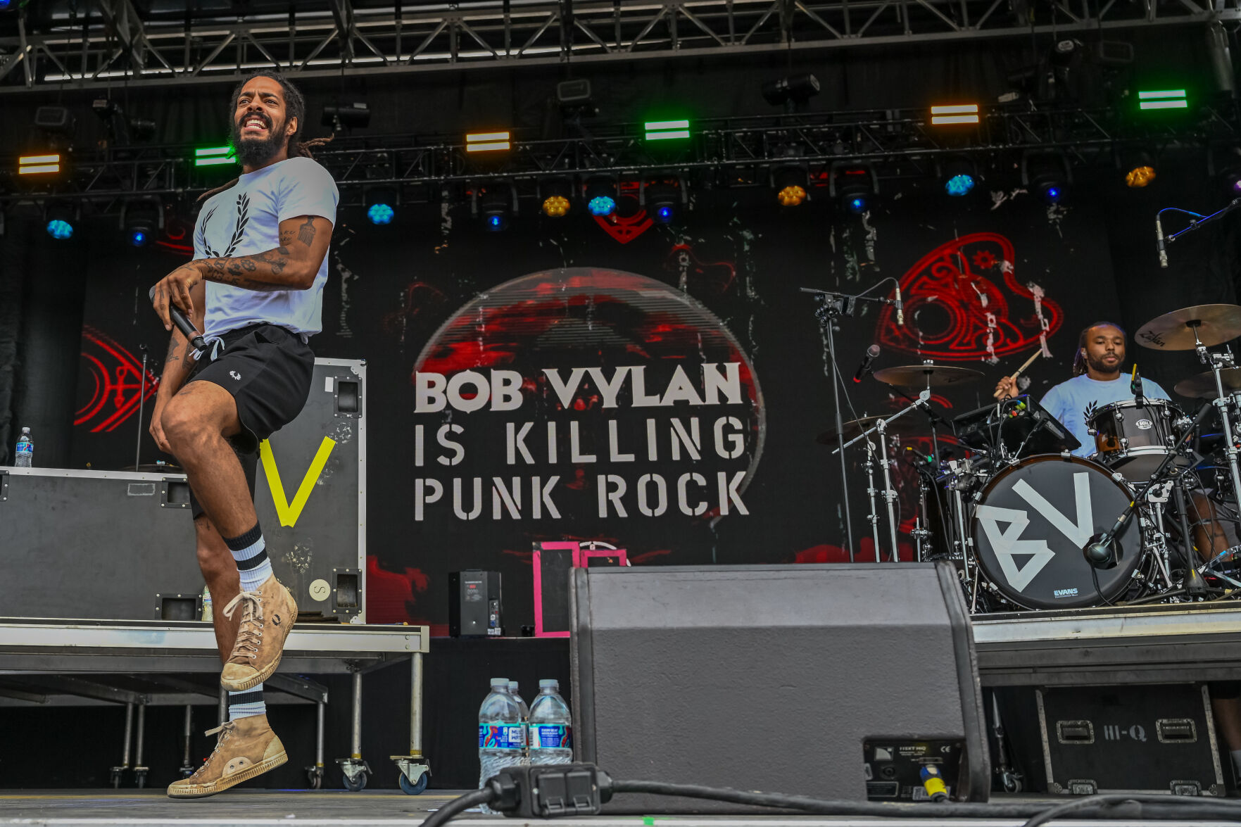 Bob Vylan on Day 1 of Louder Than Life Festival in Louisville